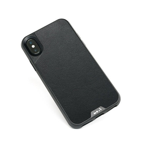 Mous, Coque Mous Limitless 2.0 pour iPhone Xs Max - Cuir noir