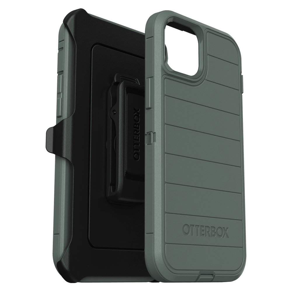 OtterBox, Coque OtterBox Defender Pro pour Apple iPhone 15 Plus / iPhone 14 Plus Forest Ranger