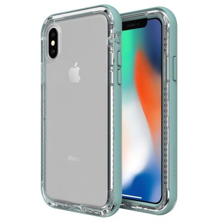 LifeProof, Coque arrière transparente LifeProof Next pour iPhone X & XS (NON étanche) - Bleu marine