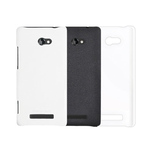 Métal-Slim, Coque en plastique rigide pour smartphone HTC 8X Windows - Blanc