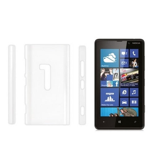 Métal-Slim, Coque en plastique rigide pour smartphone Nokia Lumia 920 Metal-Slim - Transparent Clear