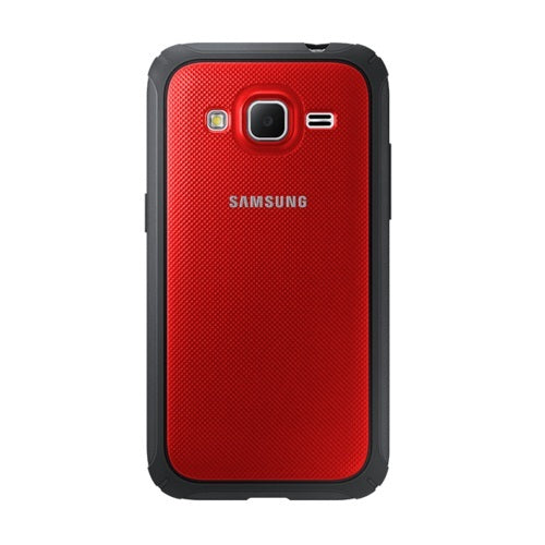 Samsung, Coque officielle Samsung Galaxy Core Prime - Noir/Rouge