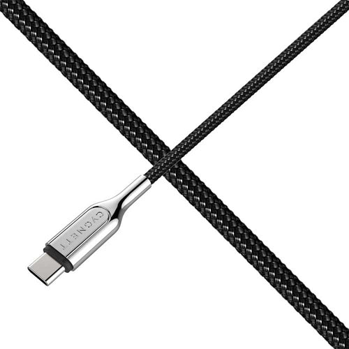 Cygnett, Cygnett Armoured Aramid Fibre 1M USB-C to USB-C USB 2.0 Cable (Câble USB-C vers USB-C USB 2.0)