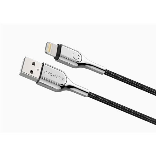 Cygnett, Cygnett Armoured USB-A to Lightning Cable 1M with DuPont Kevlar Aramid Fibre (en anglais)