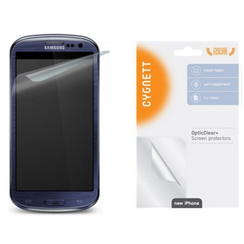 Cygnett, Cygnett Optic Clear Samsung Galaxy S3 III GT-i9300 Screen Guard - 3 in Pack