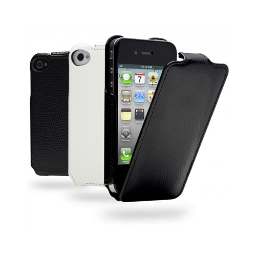 Cygnett, Cygnett Paparazzi Textured Flip Case pour Apple iPhone 4 & 4S Blanc