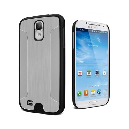 Cygnett, Cygnett UrbanShield Coque Aluminium Brossé Samsung Galaxy S4 - Argent