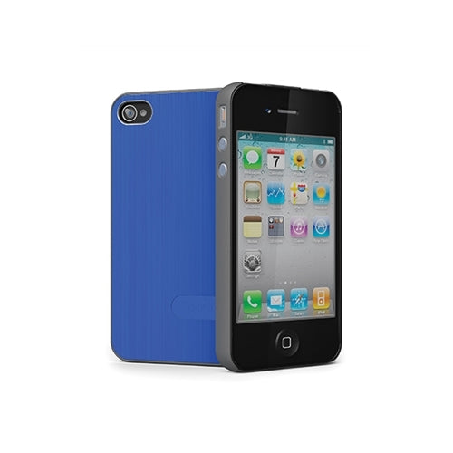 Cygnett, Cygnett UrbanShield Coque Aluminium iPhone 4 Bleu