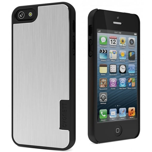 Cygnett, Cygnett UrbanShield Coque rigide métal iPhone 5 / 5s / SE - Silver Storm