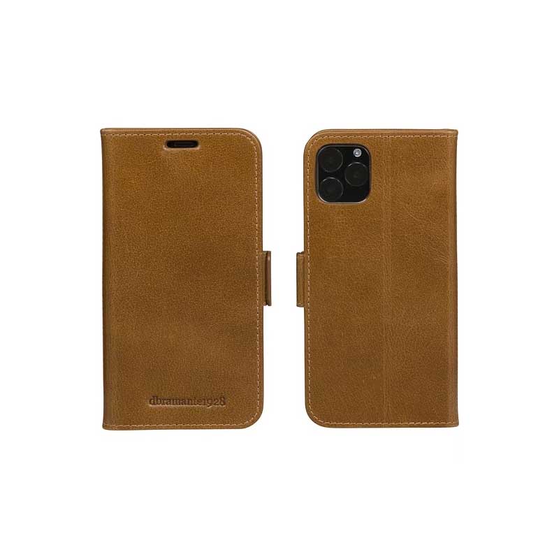 Dbramante1928, Dbramante1928 Copenhagen Plus Leather Folio Case iPhone 11 Pro Max / XS Max - Tan