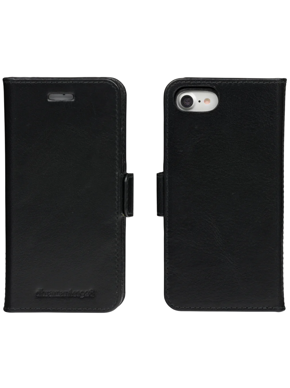 Dbramante1928, Dbramante1928 Lynge Leather Folio Case iPhone SE 3rd / 2nd / 8 / 7 - Noir