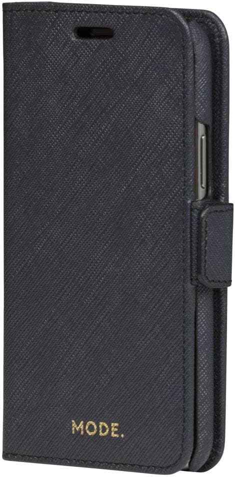 Dbramante1928, Dbramante1928 New York Leather Folio Case iPhone 11 Pro / X / XS -Night Black