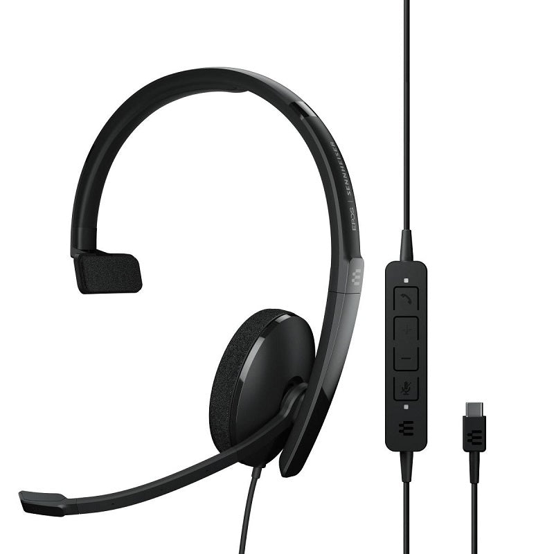 Epos Sennheiser, EPOS Casque supra-auriculaire USB-C Sennheiser ADAPT 130 USB-C II - Noir