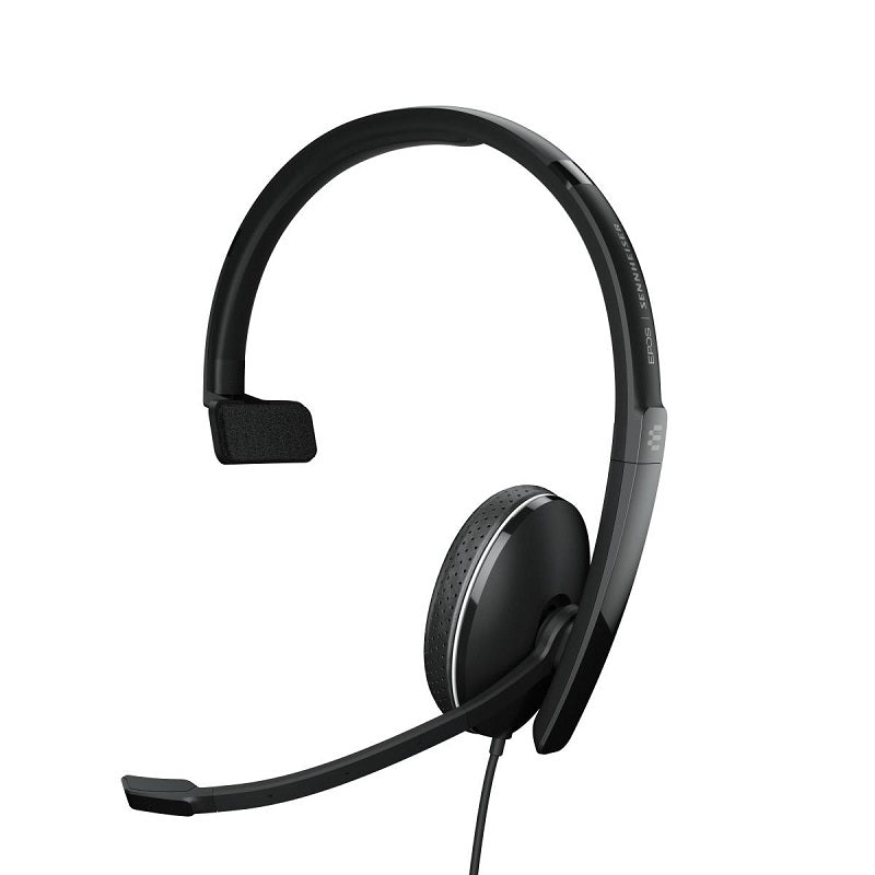 Epos Sennheiser, EPOS Sennheiser ADAPT 135 II Casque d'écoute filaire unilatéral avec prise 3,5 mm - Noir