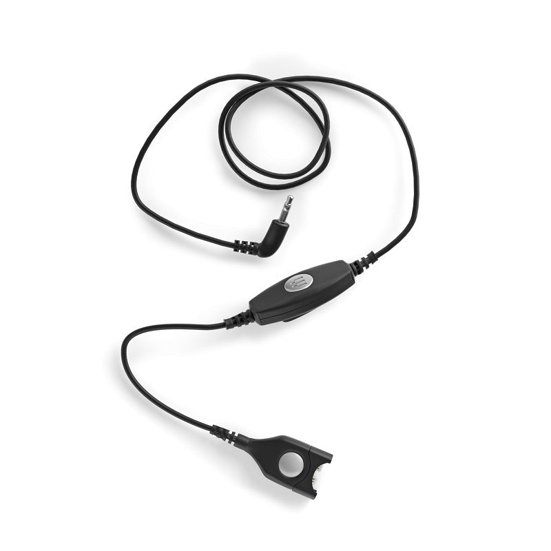 Epos Sennheiser, EPOS Sennheiser CALC 01 - Câble inférieur standard ED vers 3.5 3 Pole - Noir