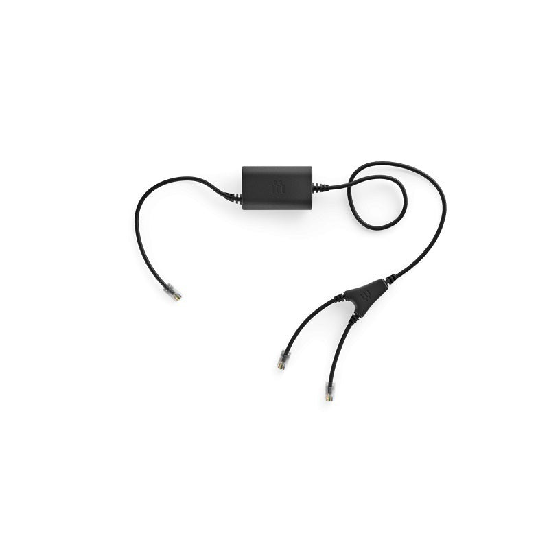 Epos Sennheiser, EPOS Sennheiser CEHS-AV 03 Câble pour commutateur à crochet électronique Avaya - Noir