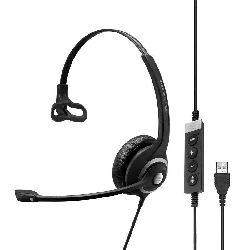 Epos Sennheiser, EPOS Sennheiser IMPACT SC 230 USB MS II / Filaire / Casque d'écoute USB unilatéral Noir