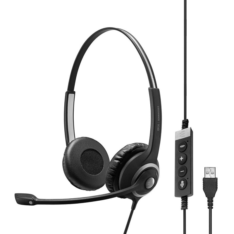 Epos Sennheiser, EPOS Sennheiser IMPACT SC 260 USB MS II Casque d'écoute filaire / USB double face - Noir