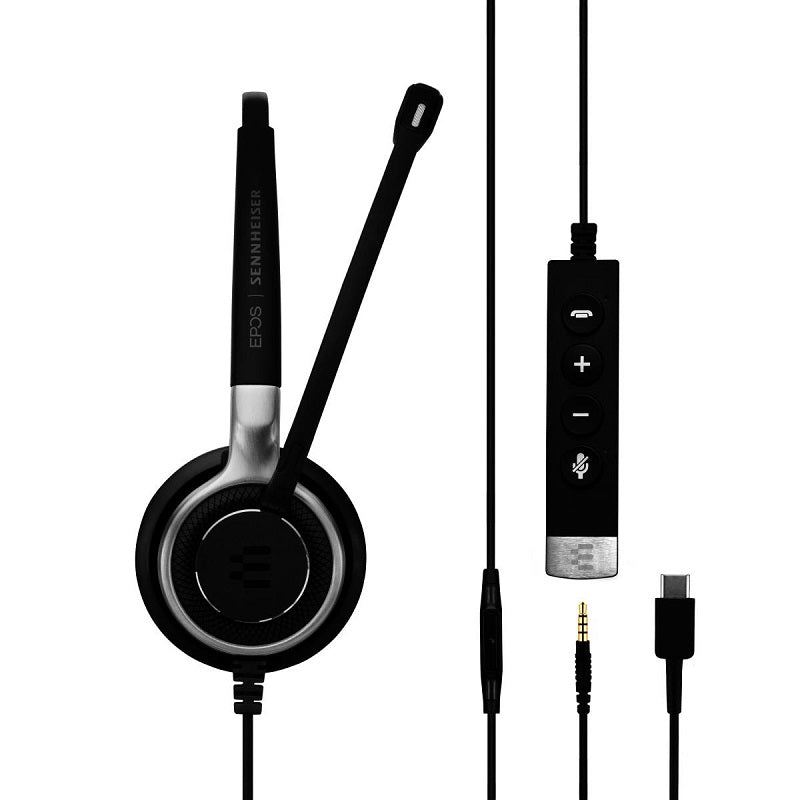 Epos Sennheiser, EPOS Sennheiser IMPACT SC 635 USB-C Casque d'écoute filaire haut de gamme à une face - Noir