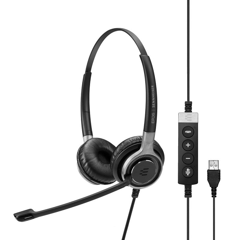 Epos Sennheiser, EPOS Sennheiser IMPACT SC 660 USB ML. Casque d'écoute USB Premium/câblé/double face Noir