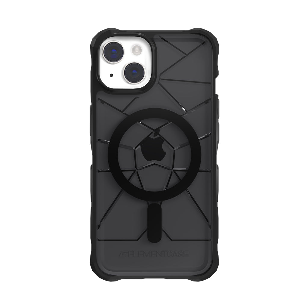 Cas des éléments, Element Case Special Ops X5 Case avec MagSafe iPhone 14 Plus 6.7 - SMOKE