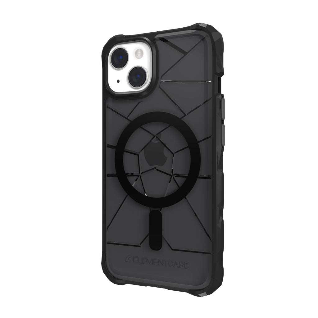 Cas des éléments, Element Case Special Ops X5 Case avec MagSafe iPhone 14 Plus 6.7 - SMOKE