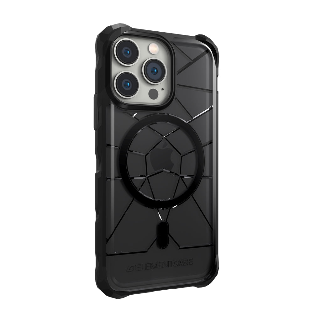 Cas des éléments, Element Case Special Ops X5 Case avec MagSafe iPhone 14 Pro 6.1 - SMOKE