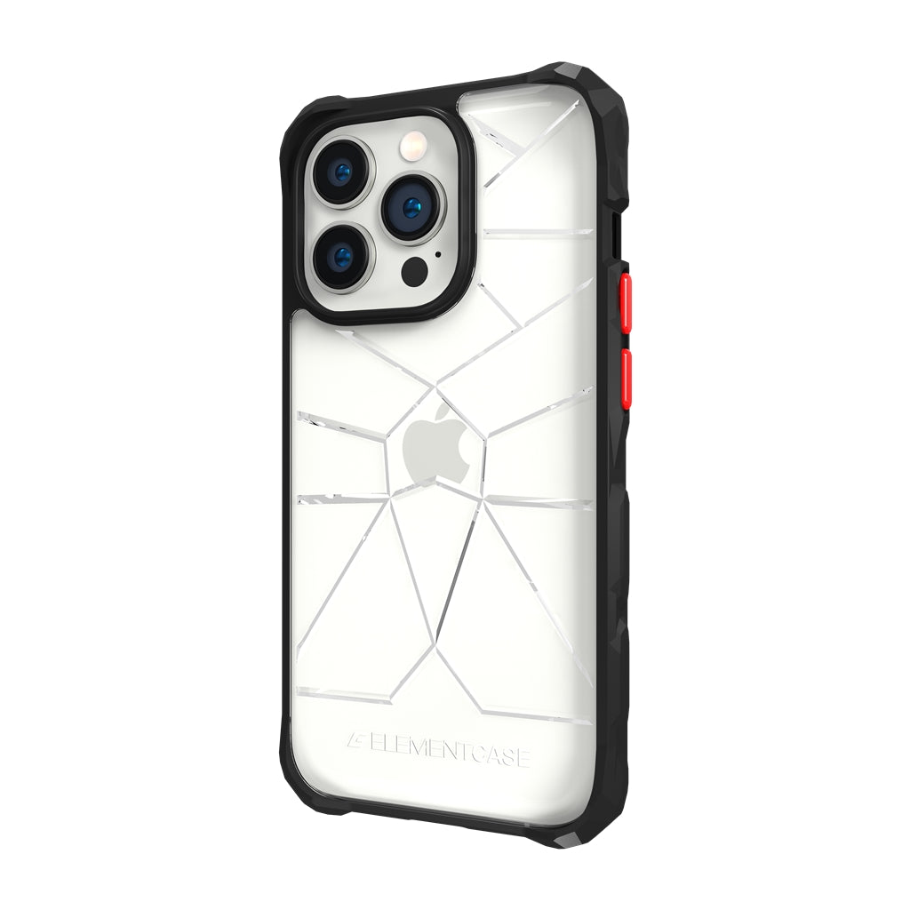 Cas des éléments, Element Case Special Ops X5 Case pour iPhone 14 Pro 6.1 - CLAIR