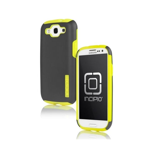 Incipio, Etui Incipio Silicrylic GENUINE pour Samsung Galaxy S3 III i9300 Gris Jaune