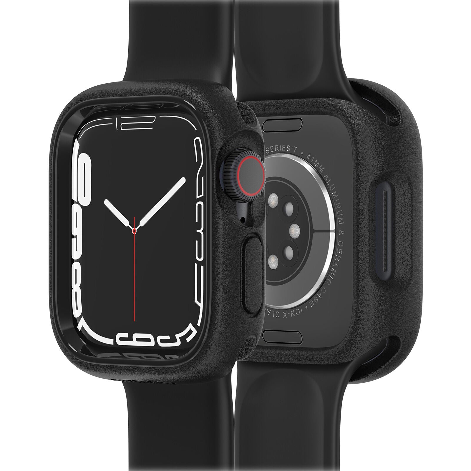 OtterBox, Étui Otterbox Exo Edge pour Apple Watch 9 / 8 / 7 41mm - Noir