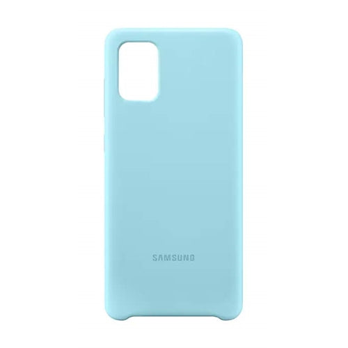 Samsung, Etui de protection en silicone Samsung pour Galaxy A71 4G Bleu