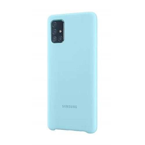 Samsung, Etui de protection en silicone Samsung pour Galaxy A71 4G Bleu