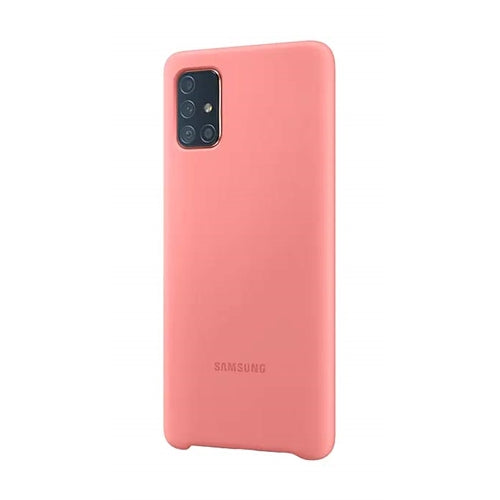 Samsung, Étui de protection en silicone pour Galaxy A71 4G Rose