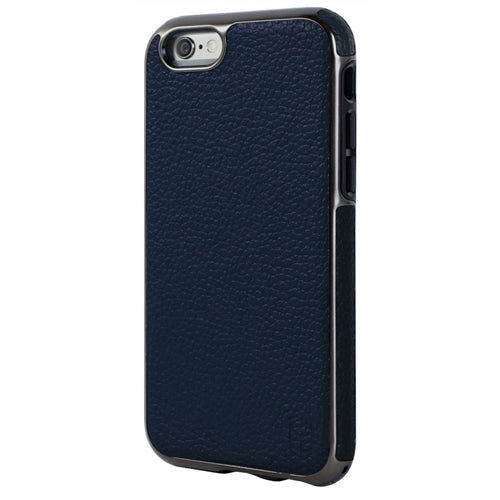 Patchworks, Étui en cuir Patchworks Level Prestige pour iPhone 6 / 6S - Marine