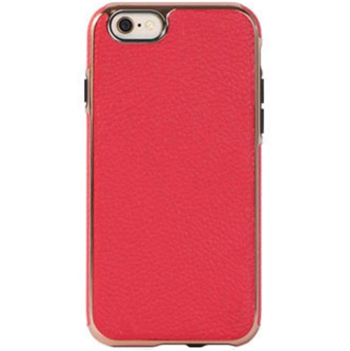 Patchworks, Étui en cuir Patchworks Level Prestige pour iPhone 6 / 6S Plus - Rouge vif / rose