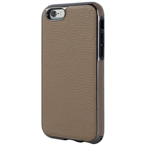 Patchworks, Étui en cuir Patchworks Level Prestige pour iPhone 6 / 6S Plus - Taupe