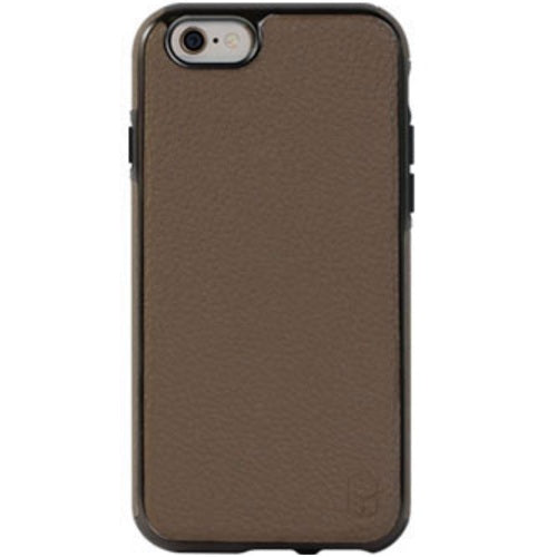 Patchworks, Étui en cuir Patchworks Level Prestige pour iPhone 6 / 6S Plus - Taupe