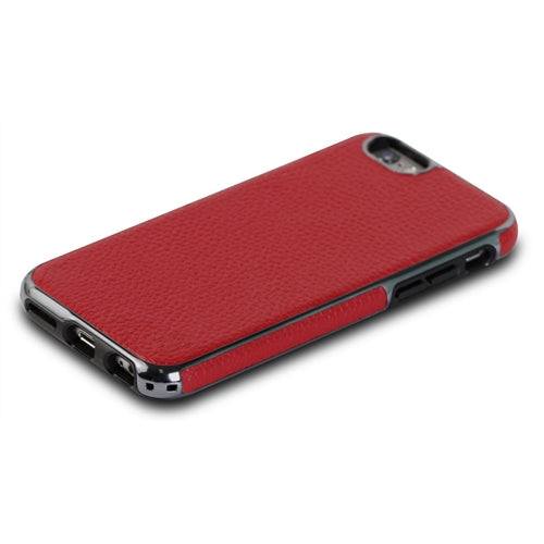 Patchworks, Étui en cuir Patchworks Level Prestige pour iPhone 6 / 6S - Rouge