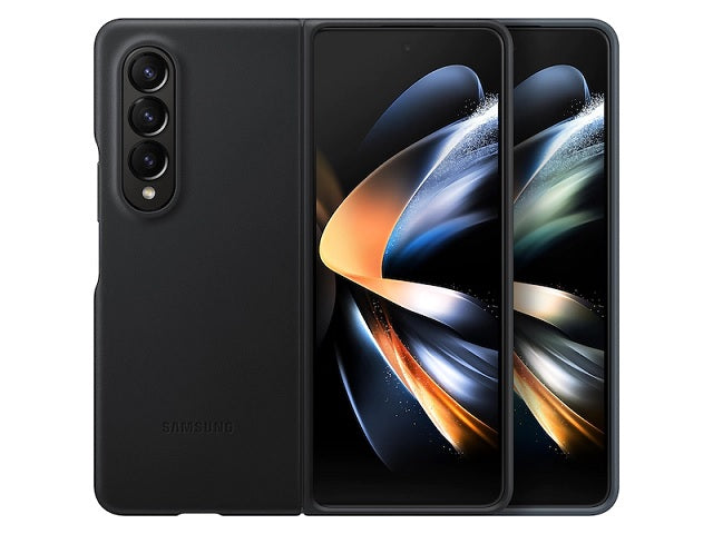 Samsung, Étui en cuir Samsung pour Galaxy Z Fold 4- Noir