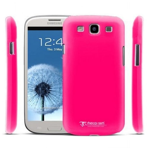 Métal-Slim, Étui et protection d'écran Metal-Slim Samsung Galaxy S3 i9300 - Rose