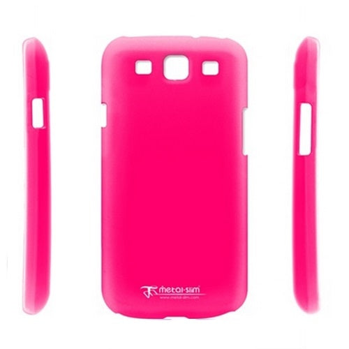 Métal-Slim, Étui et protection d'écran Metal-Slim Samsung Galaxy S3 i9300 - Rose