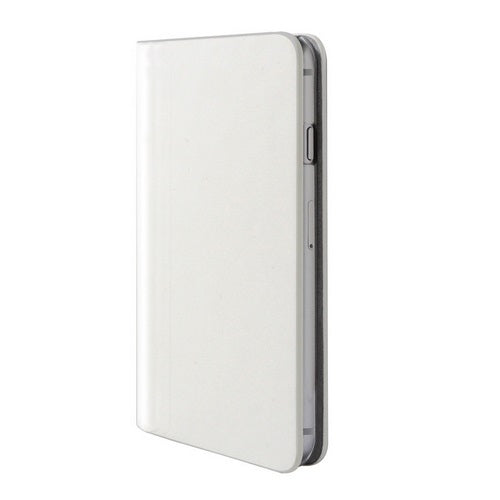 Patchworks, Étui portefeuille en cuir mince Patchworks pour iPhone 6 / 6S - Blanc