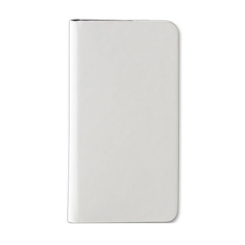 Patchworks, Étui portefeuille en cuir mince Patchworks pour iPhone 6 Plus - Blanc