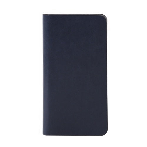 Patchworks, Étui portefeuille en cuir mince Patchworks pour iPhone 6 Plus - Marine