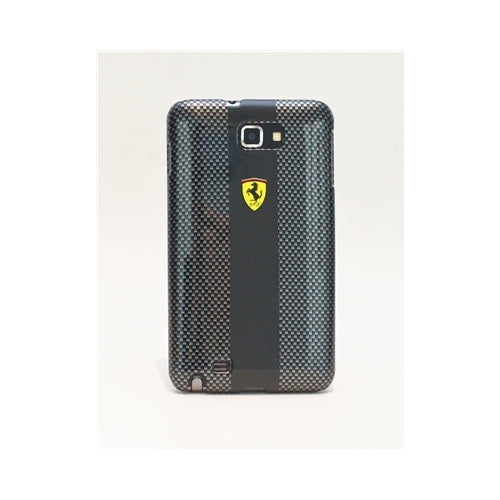 CG Mobile, Ferrari Carbon Back Case Samsung Galaxy Note et Note LTE - Noir