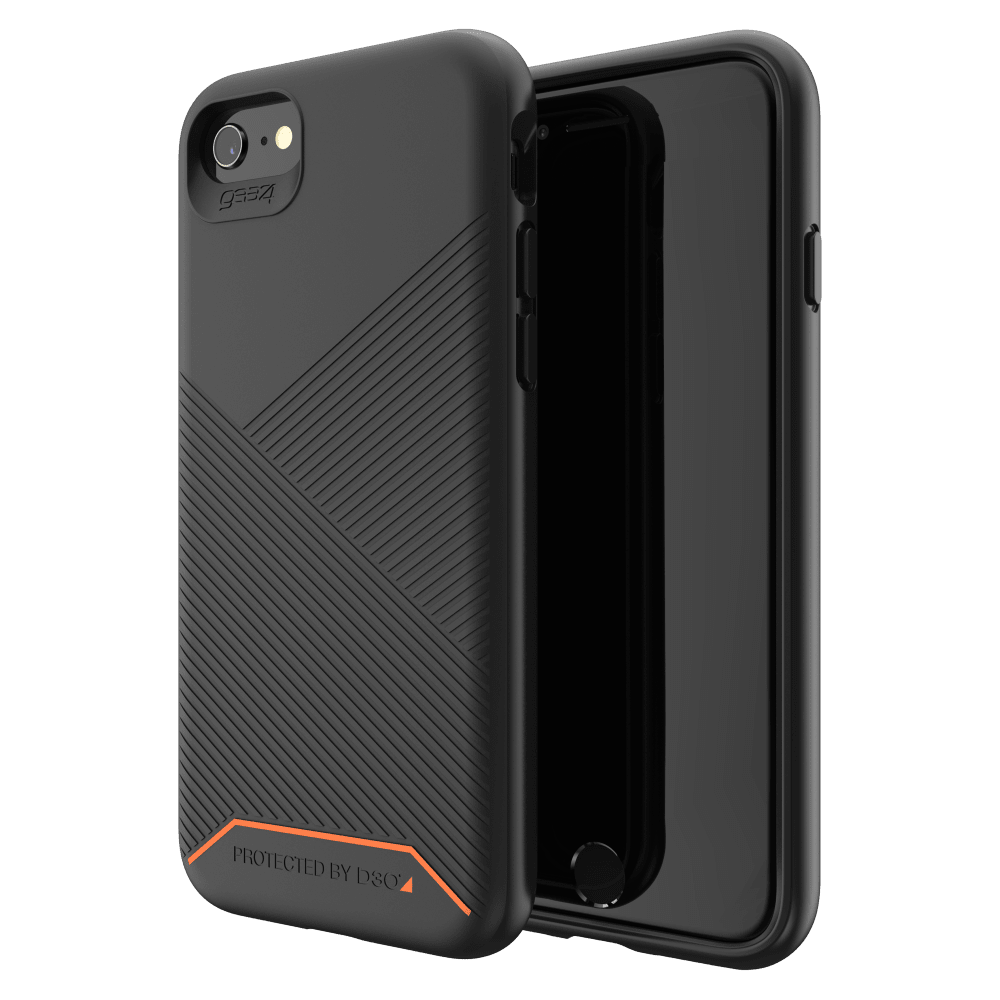 Gear4, Gear4 Denali Case pour Apple iPhone SE 2022 / SE 2020 / 8 / 7 / 6 Noir