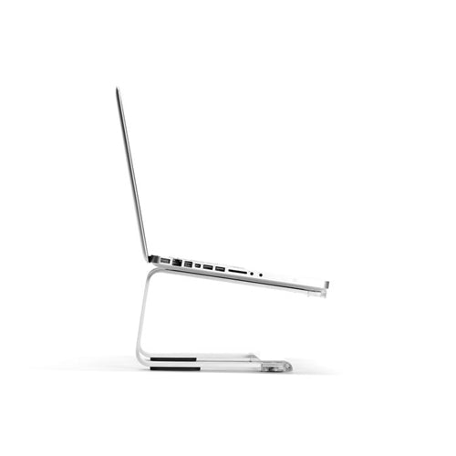 Griffon, Griffin Desktop Elevator Support pour ordinateur portable et Macbook Maison et bureau - Argent mat