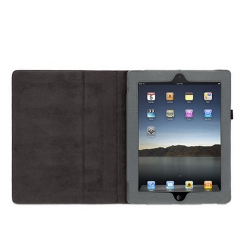 Griffon, Griffin Elan Folio Colourblock Canvas Case pour iPad 2 et Nouvel iPad - Noir Gris