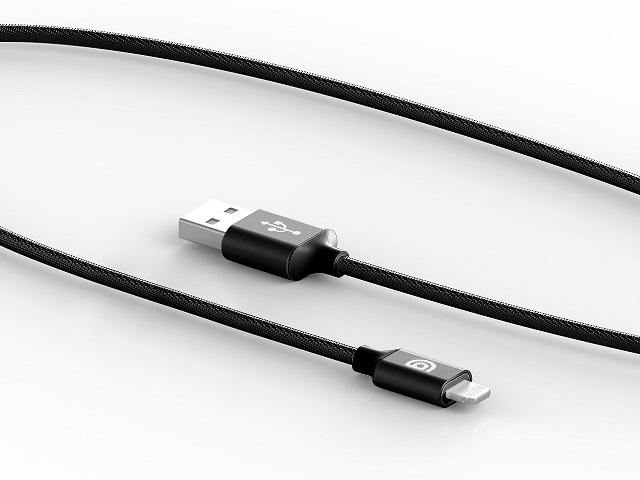 Griffin, Griffin Premium Braided Lightning Apple Cable 5ft 1.5M - Noir