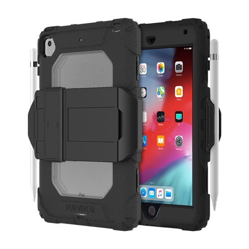 Griffon, Griffin Survivor All Terrain iPad Mini 5 2019 & Mini 4 - Noir Clair